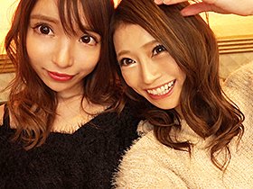 最強☆渋谷アパレル店員ギャルビッチひな＆しずく「プライベート悪ノリはちゃめちゃ動画、公開しまーす」 サンプル動画サムネイル